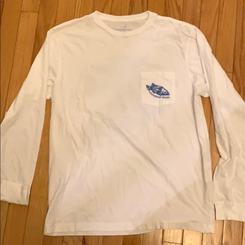 Vineyard Vines White Long Sleeve